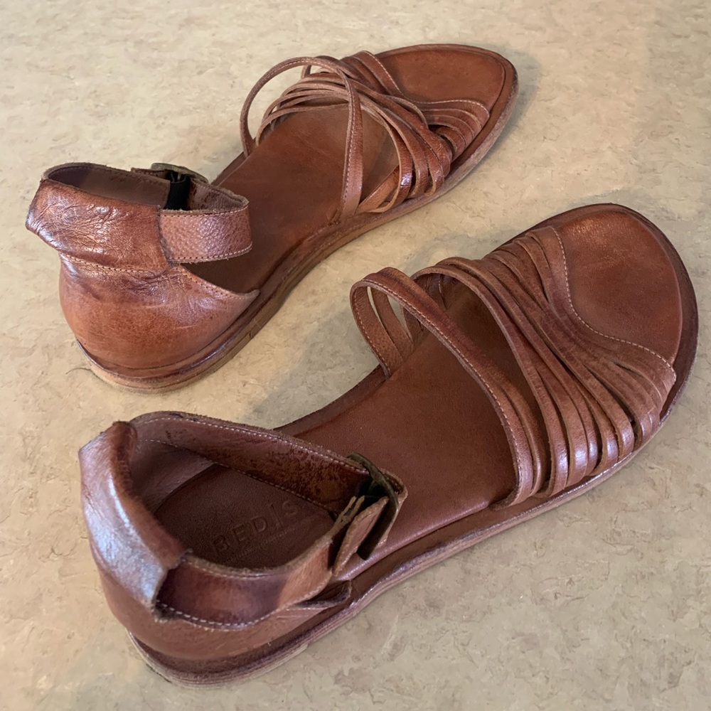 BED|STU Lilia Sandal in Brown | Genuine Leather | Women’s Size 10 - Picture 2 of 5